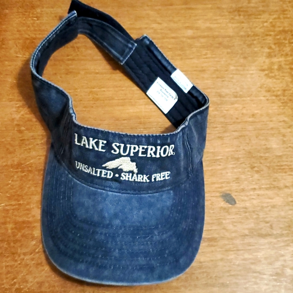 Velcro adjustable visor